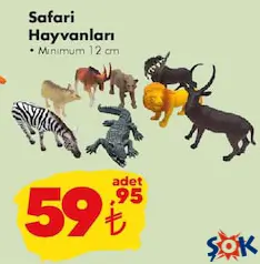 GOKİDY OYUNCAK SAFARİ HAYVANLARI/ADET